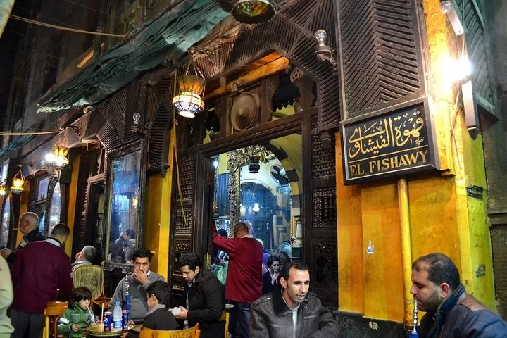 Historic El Fishawy Cafe in Khan El Khalili