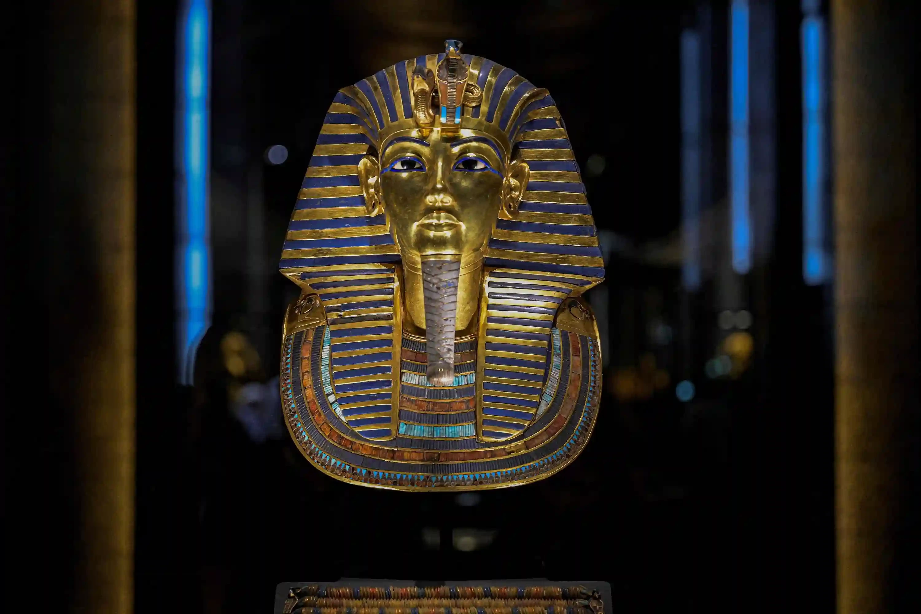 Tutankhamun treasures displayed at the Grand Egyptian Museum