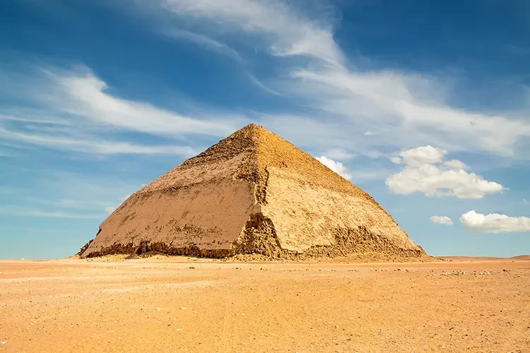 Ancient Egyptian heritage site at Dahshur