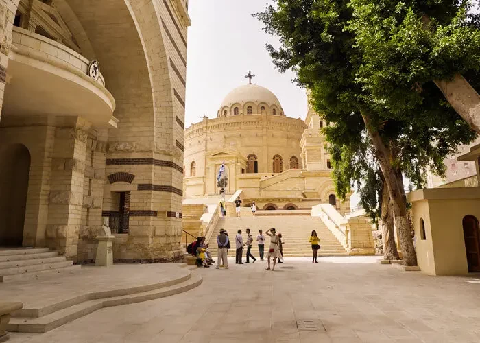 Historic Coptic church in Old Cairo, Egypt