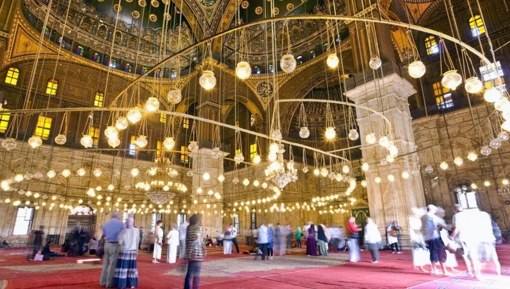 Mosque of Muhammad Ali inside Cairo Citadel