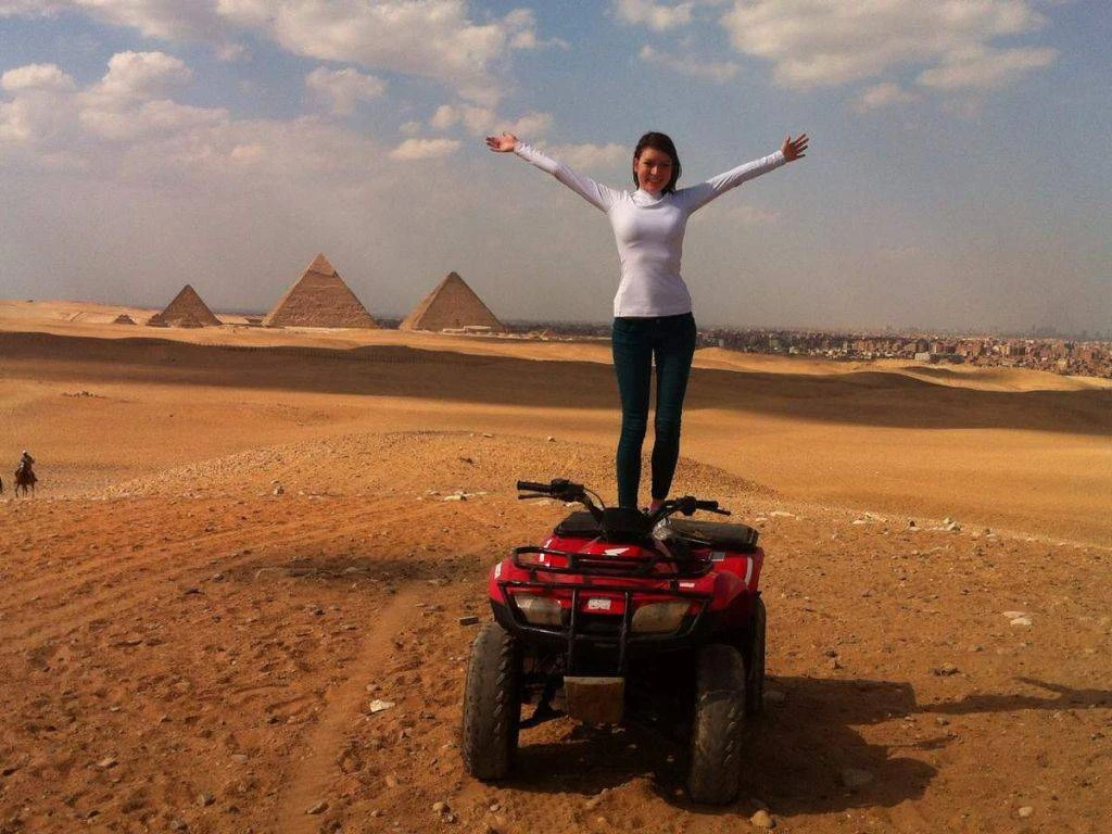 Budget Day Tour to Giza Pyramids with Quad Bike Ride and Camel Ride - quad biking pyramids