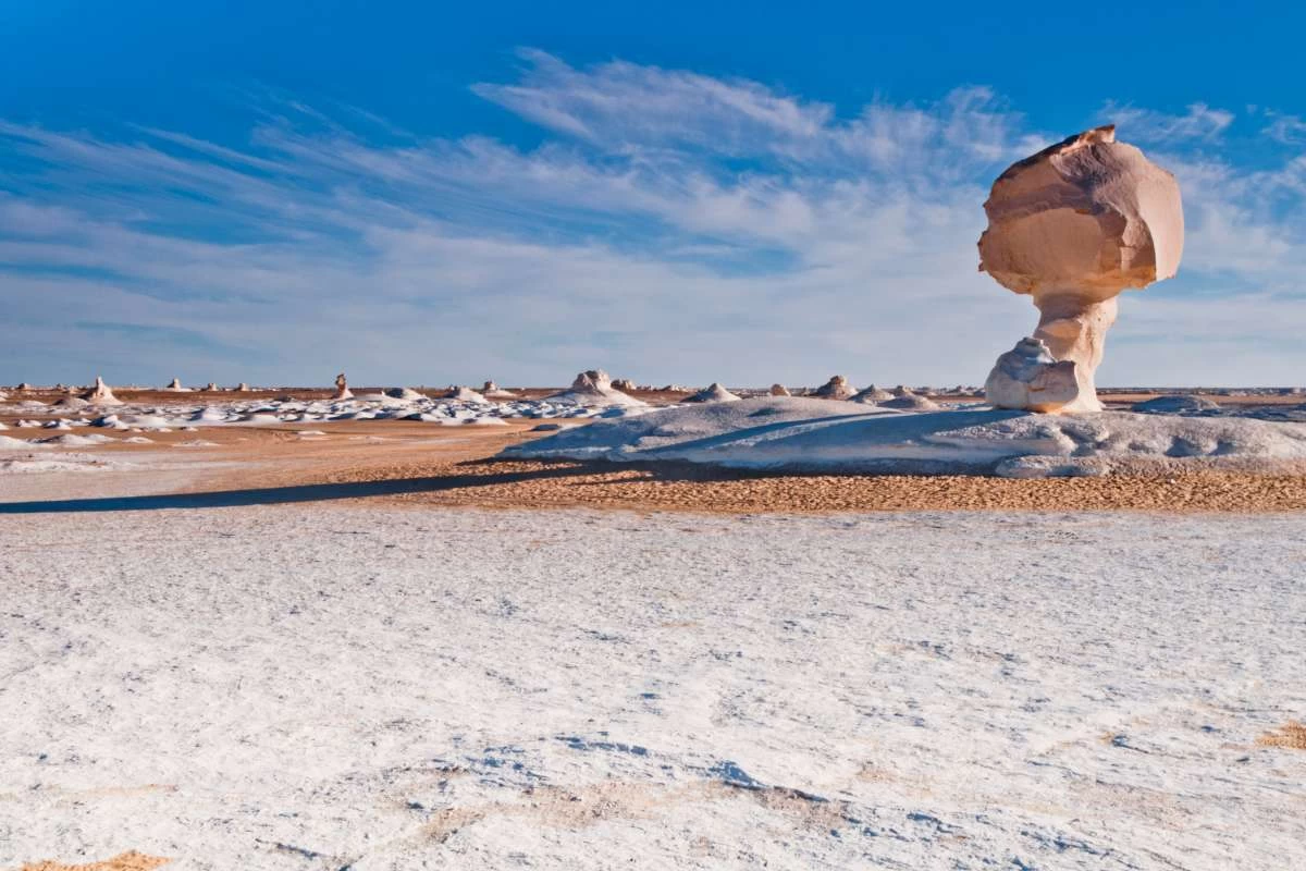 The White Desert and Bahariya Oasis Overnight tour from Cairo