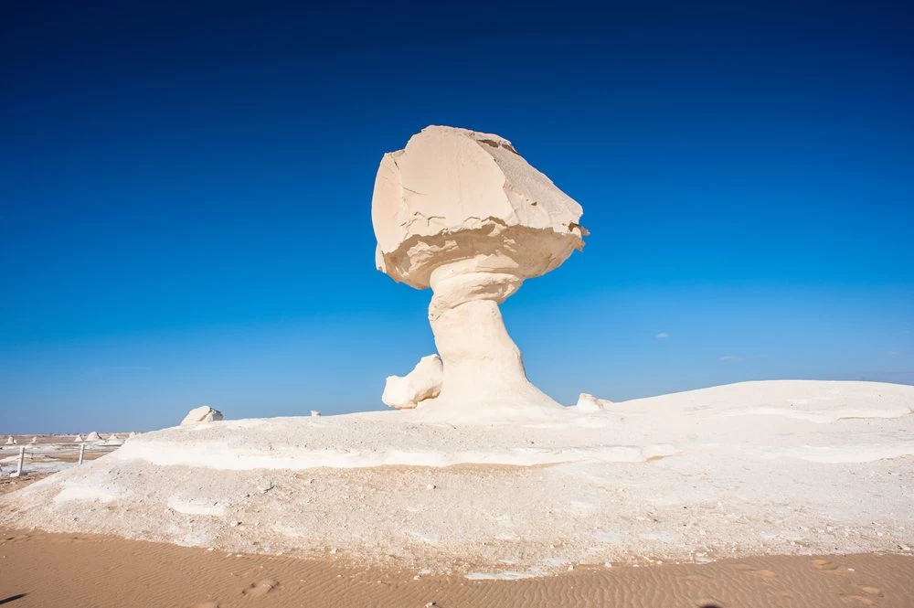 Egypt's White Desert on a 3-day Bahariya Oasis adventure.
