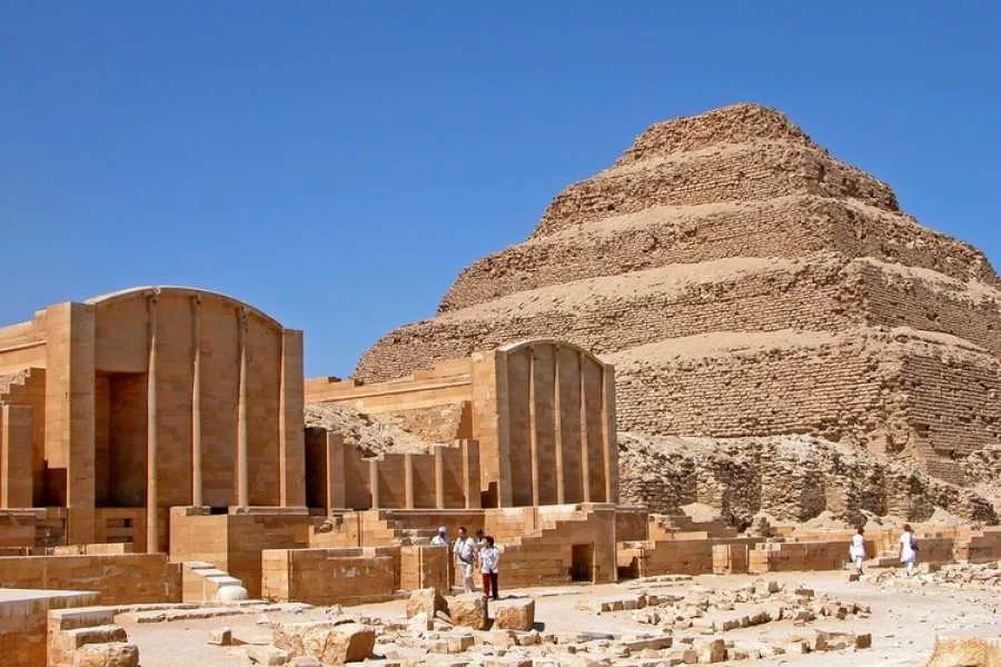 Giza Pyramids and Saqqara Tour from Aswan
