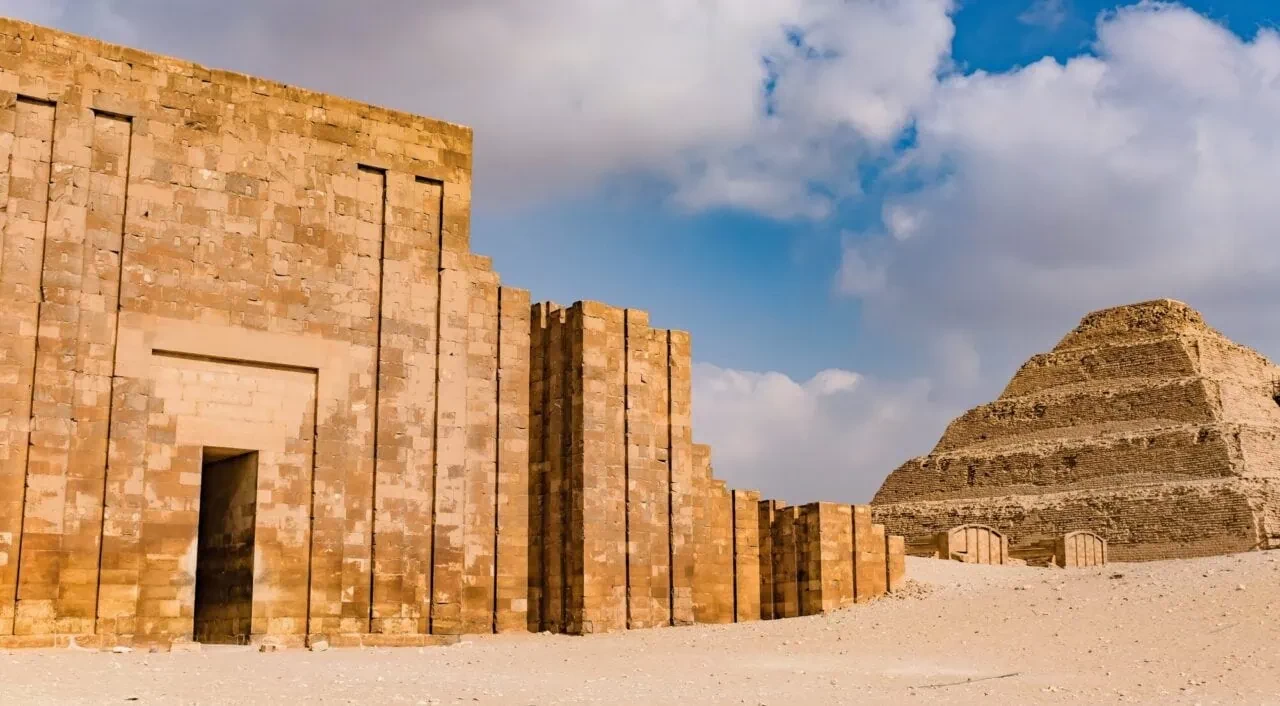 Giza Pyramids and Saqqara Tour from Aswan