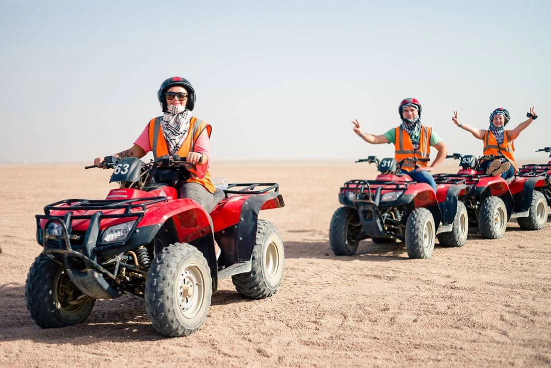 Day Trip to the Egyptian Museum of civilization and quad Bike in Giza