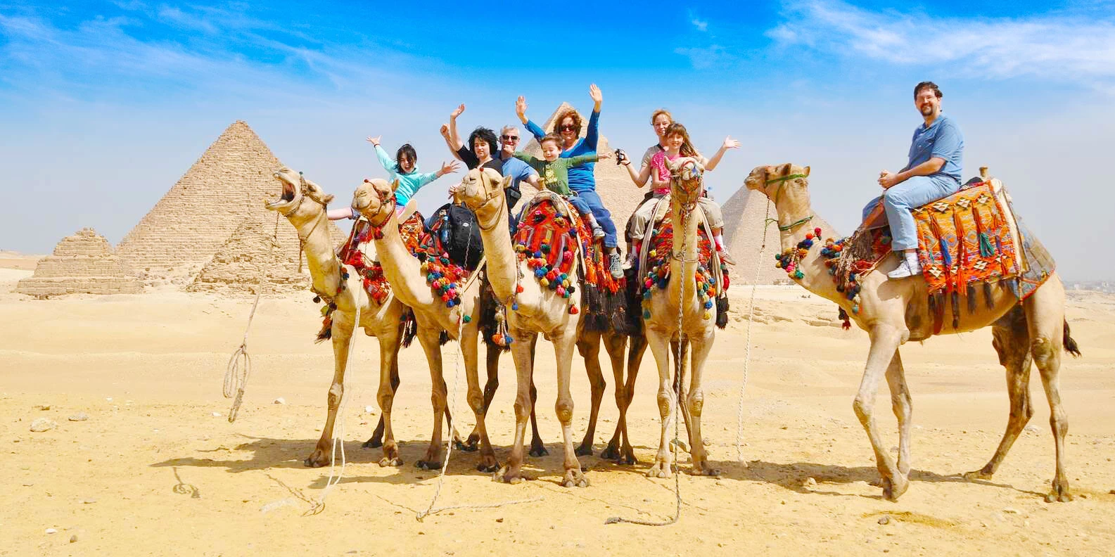 Giza Pyramids Half-Day Tour including Camel Ride