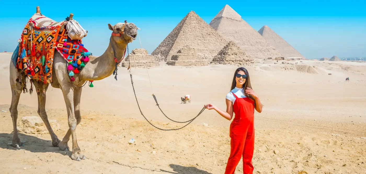 Giza Pyramids Half-Day Tour including Camel Ride