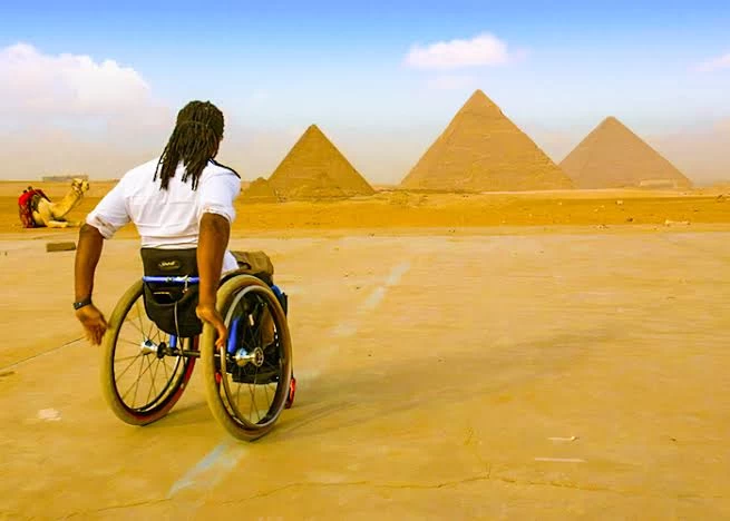 Egypt wheelchair pyramids Cairo dinner Nile cruise