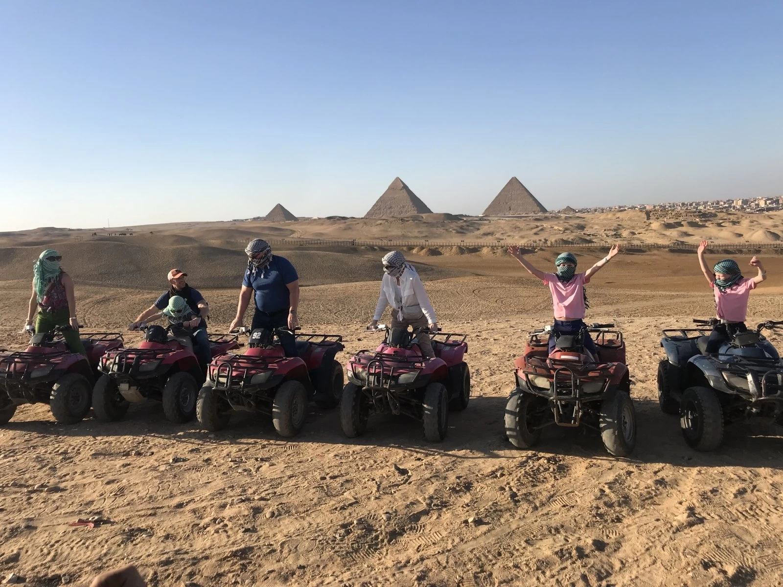 The Museum of Civilization in Giza and a Quad Bike Ride
