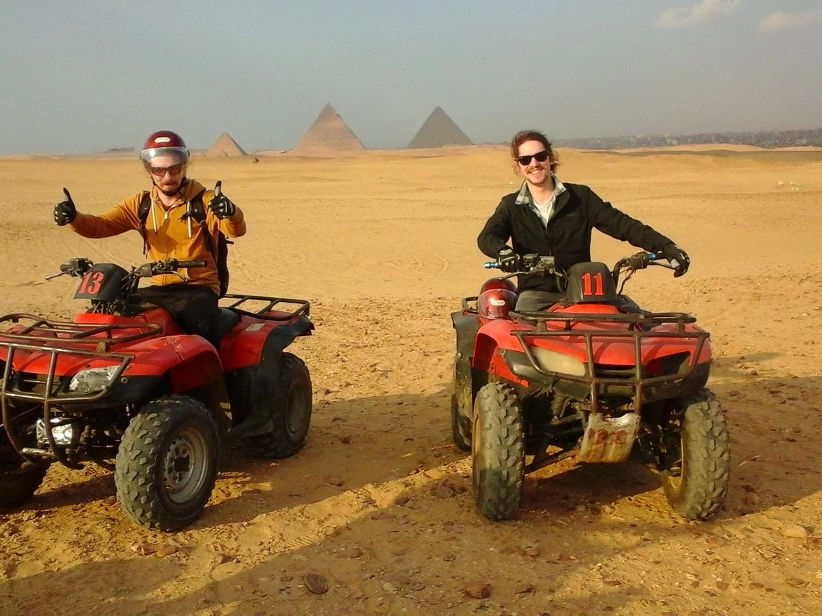 Day Tour to Giza Pyramids, Quad Bike Ride, and Camel Ride