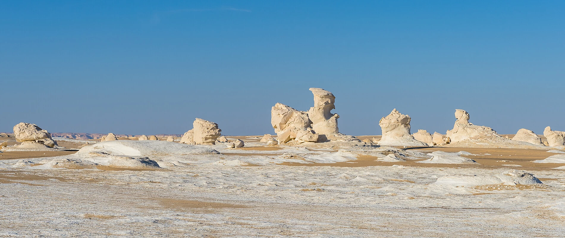 The White Desert and El Bahariya Oasis Desert Safari Overnight