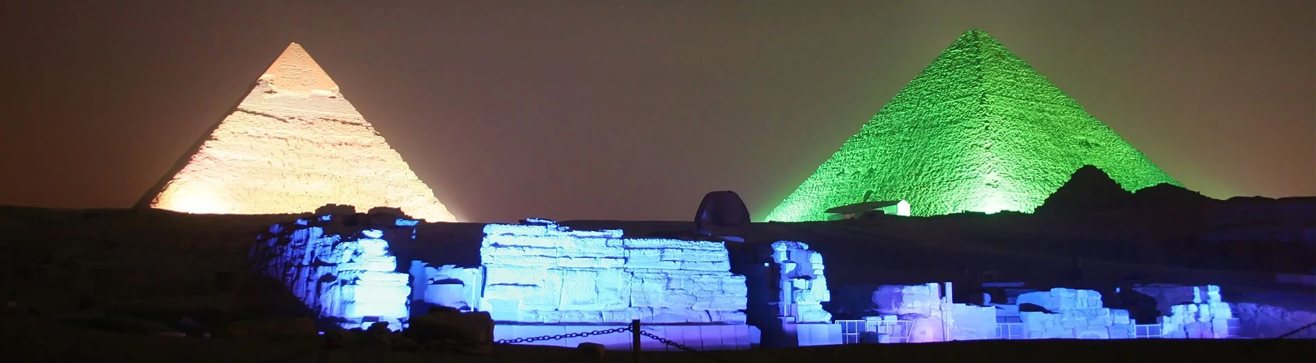 The Sound and Light Show at Giza Pyramids