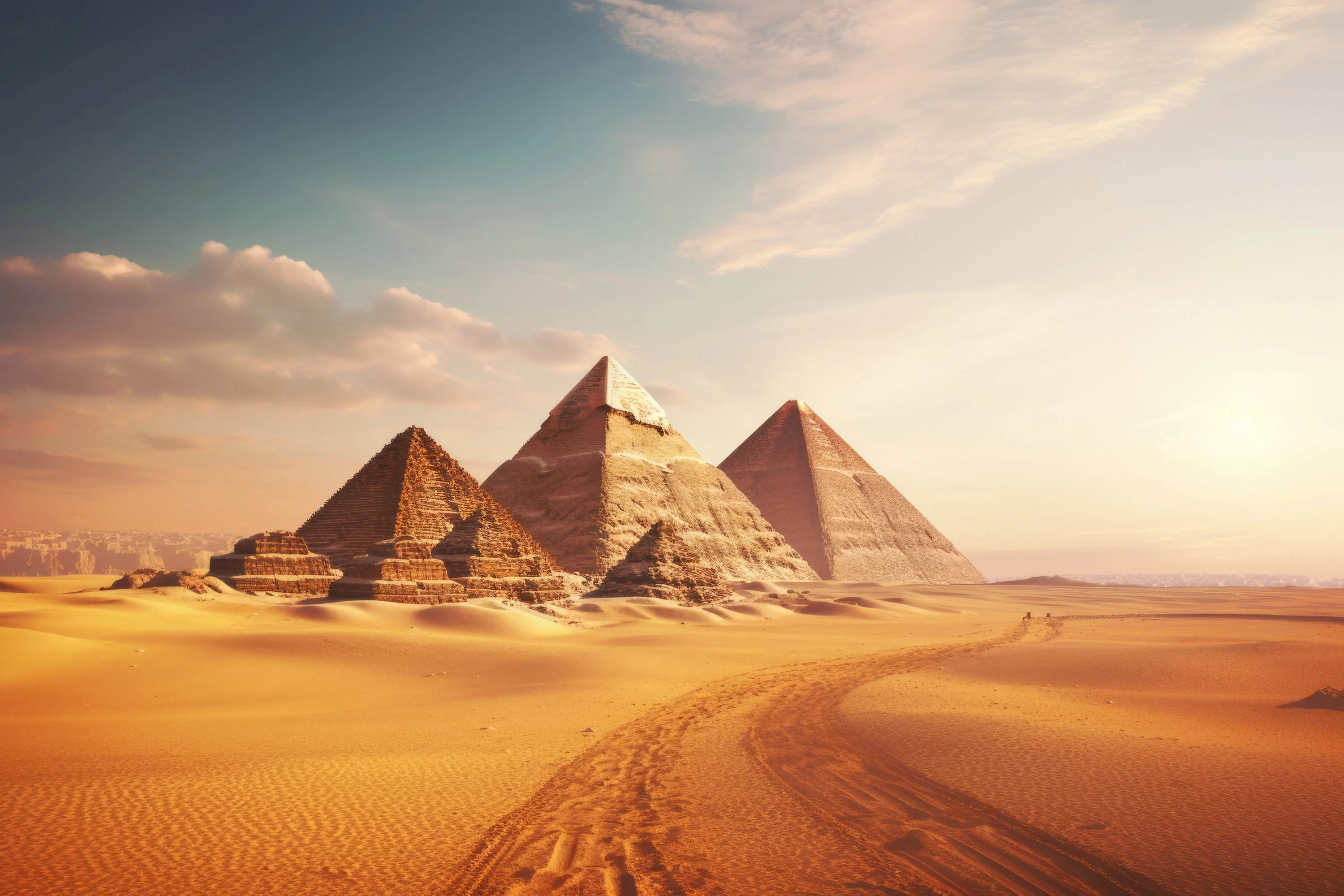 Giza Pyramids, Saqqara & Boat Ride from Luxor