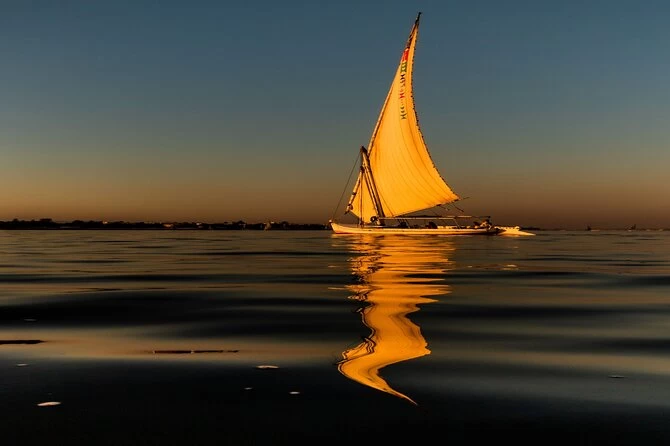 Day Trip to Saqqara, Felucca Sunset, BBQ Lunch Buffet