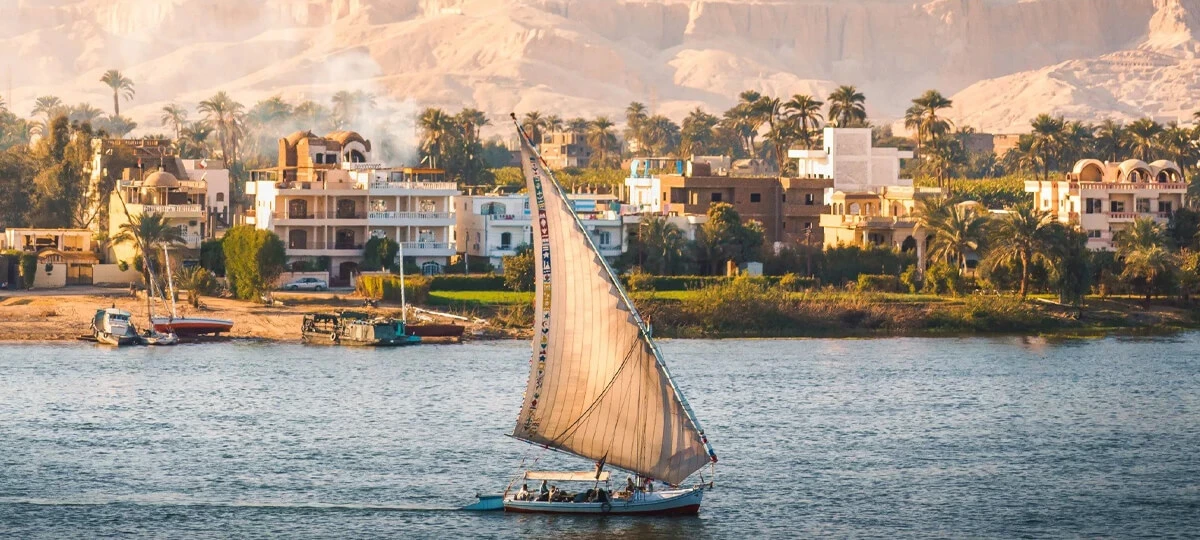 Day Trip to Saqqara, Felucca Sunset, BBQ Lunch Buffet