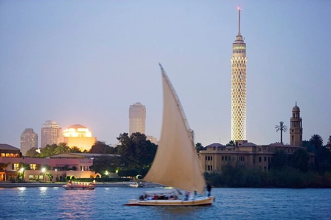 Day Trip to Saqqara, Felucca Sunset, BBQ Lunch Buffet