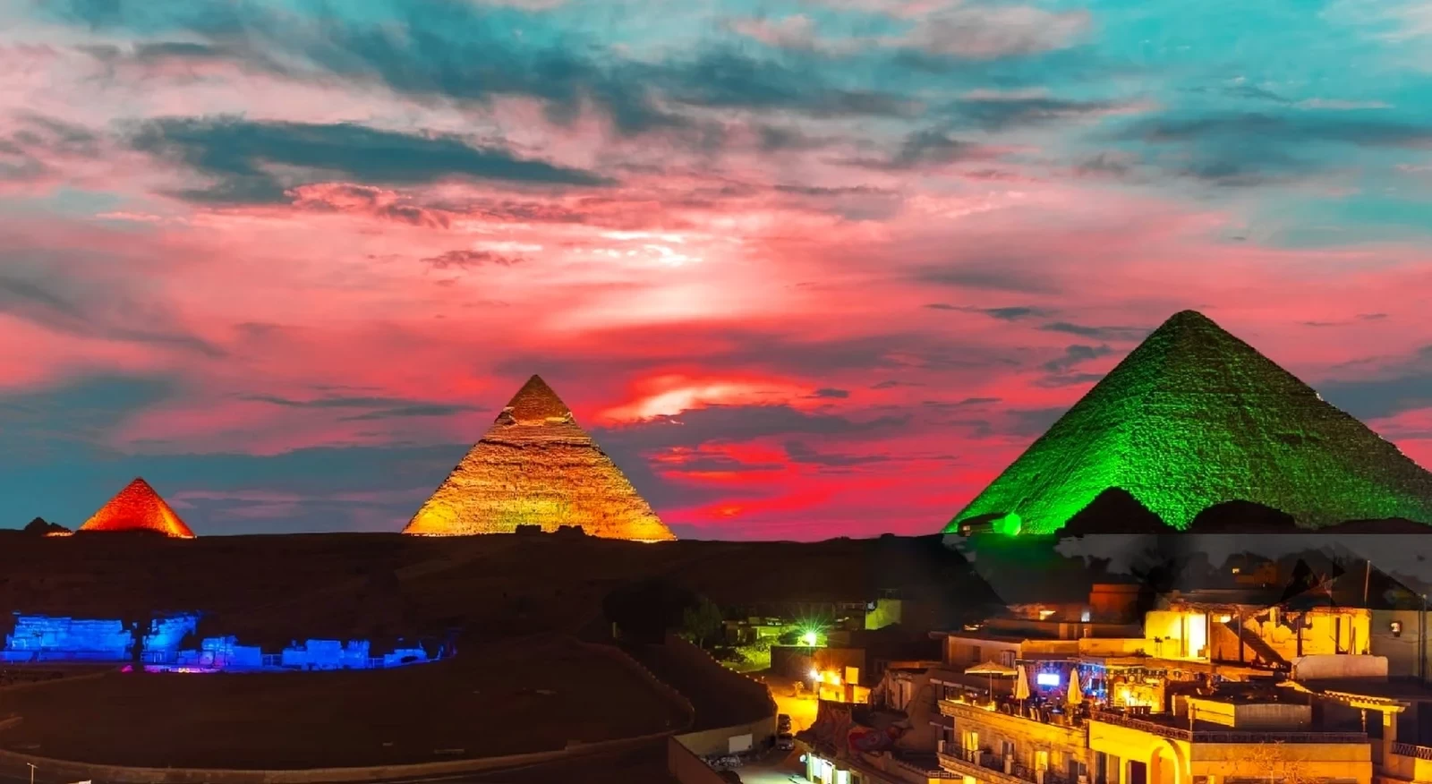 Pyramids, Grand Egyptian Museum & Sound and Light Show