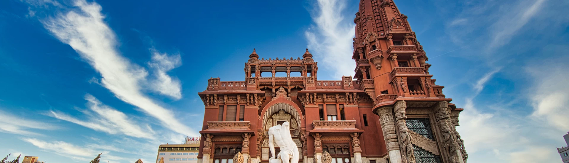 Day Tour to the Baron palace, NMEC, and Pyramids.