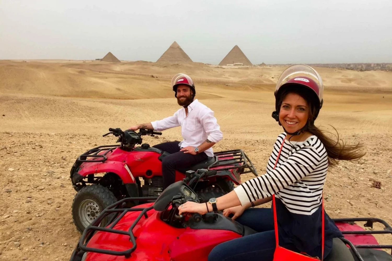Giza Pyramids & Saqqara Safari Tour with Quad Bike