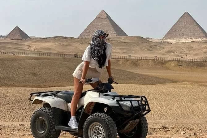 Giza Pyramids & Saqqara Safari Tour with Quad Bike