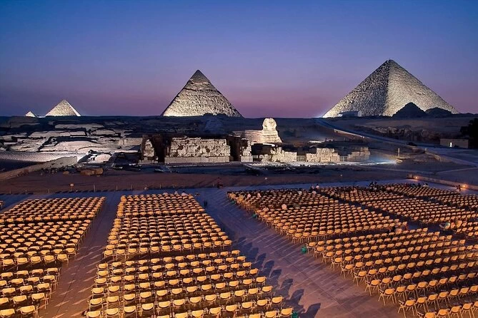 Private Giza, Saqqara & Dahshur Tour with Sound & Light Show