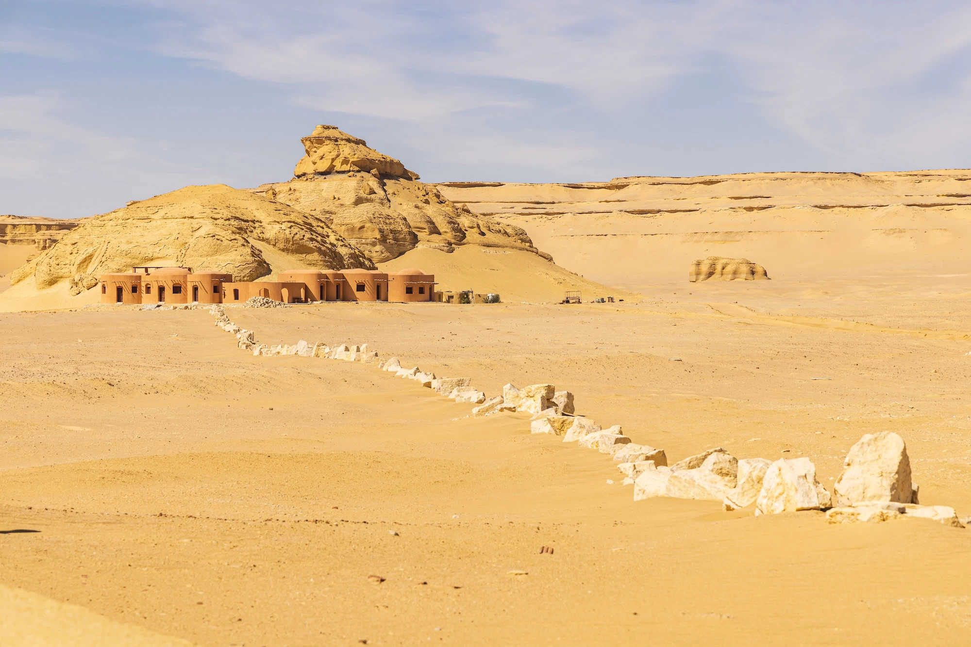 Valley of the whales and Wadi El Rayan Waterfalls