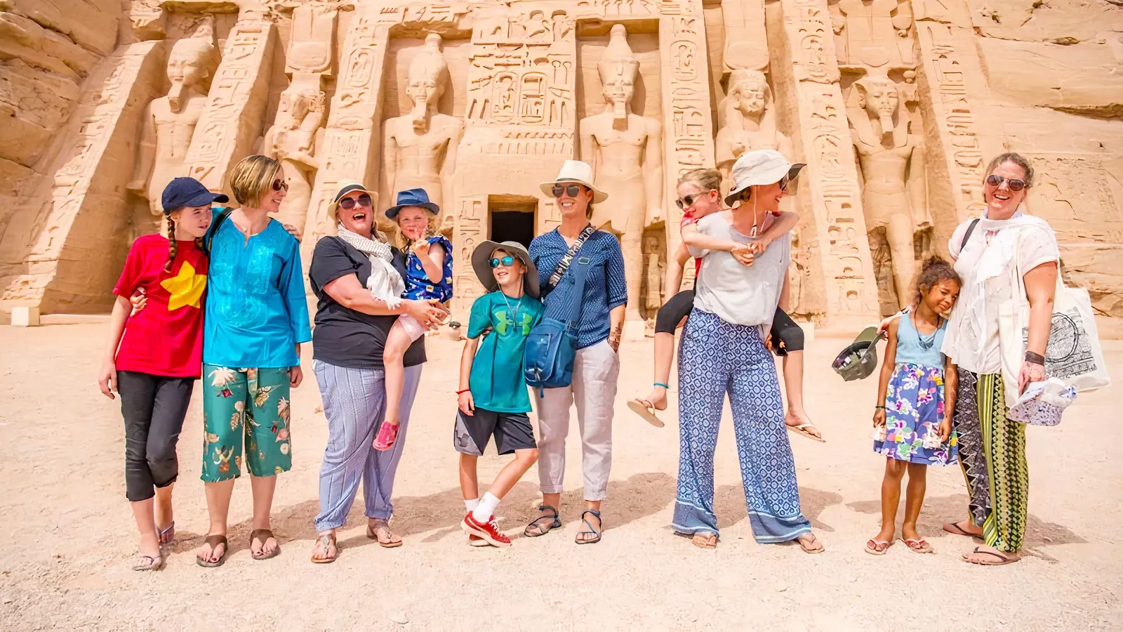 Great Temple of Ramses II at Abu Simbel Egypt