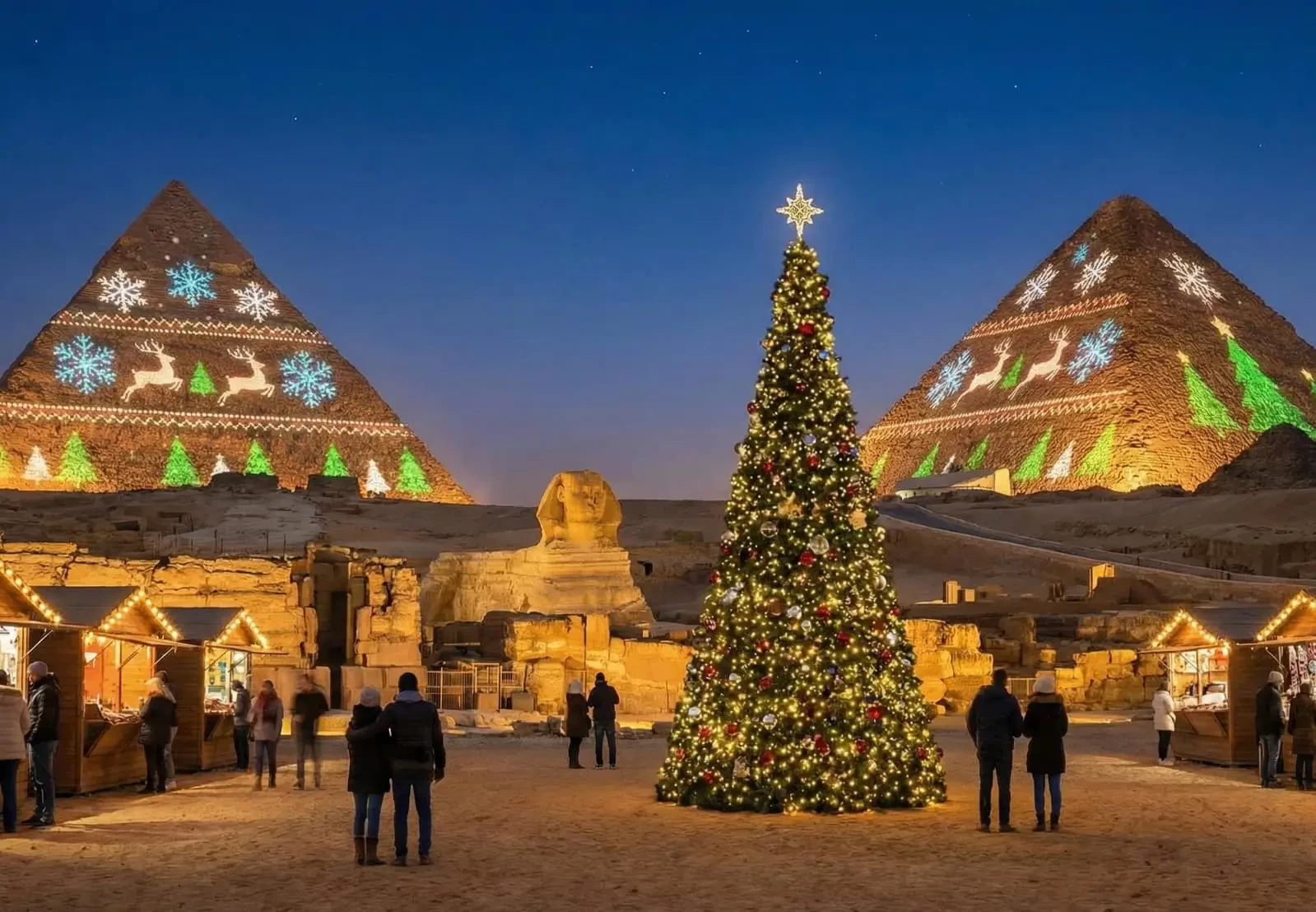 Giza Pyramids Christmas Egypt Tours