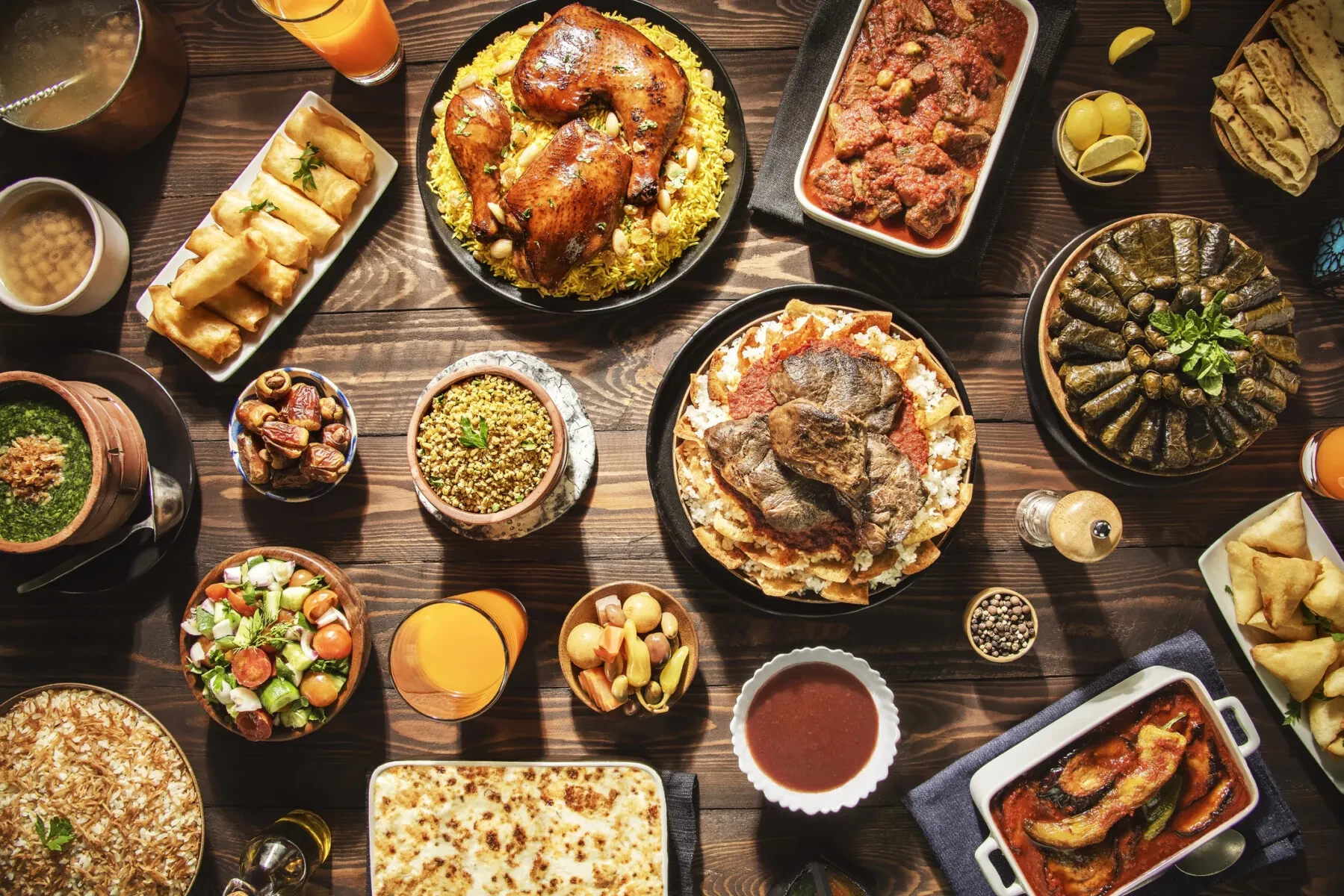 Local Egyptian cuisine