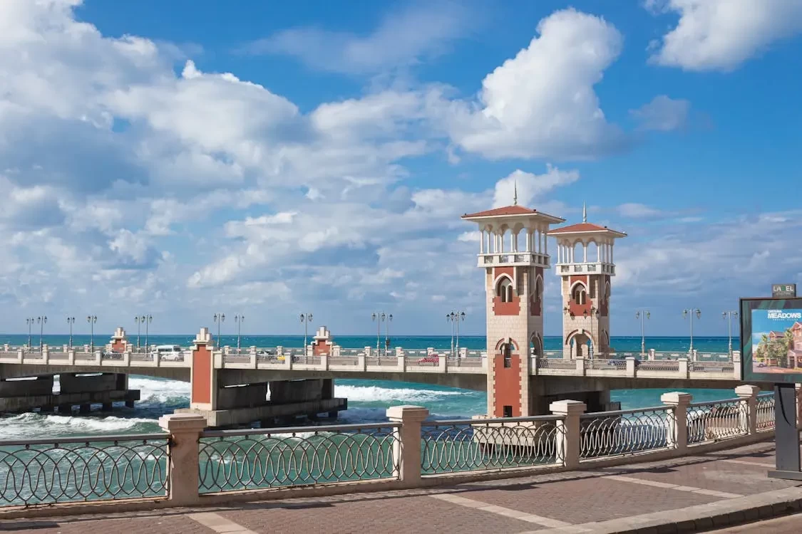 Stanley Bridge in Alexandria, Egypt