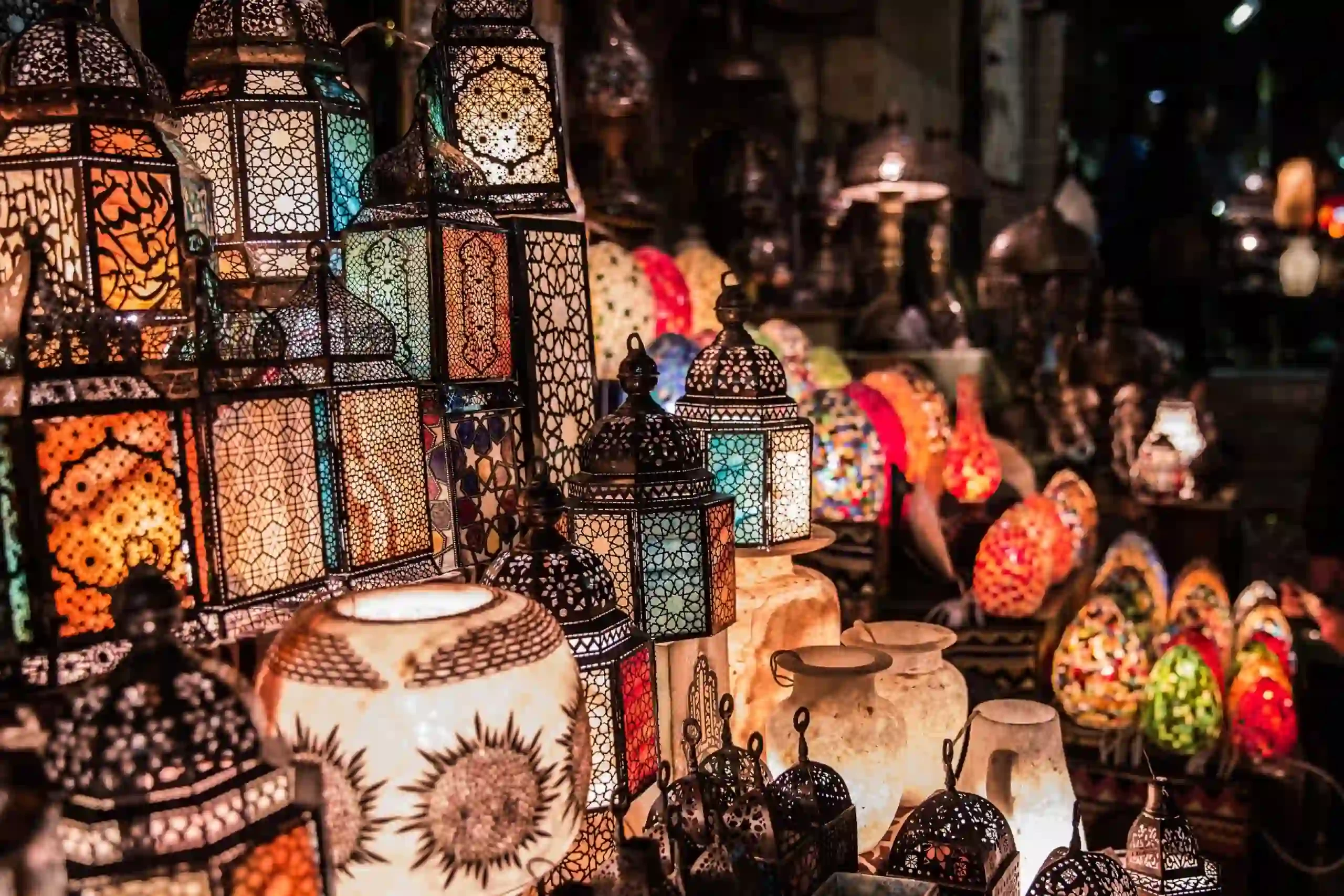 Lanterns at Khan El Khalili