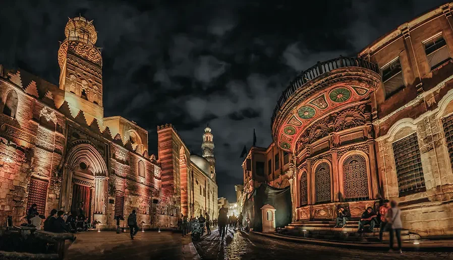 Traditional shops in Al-Muizz Street