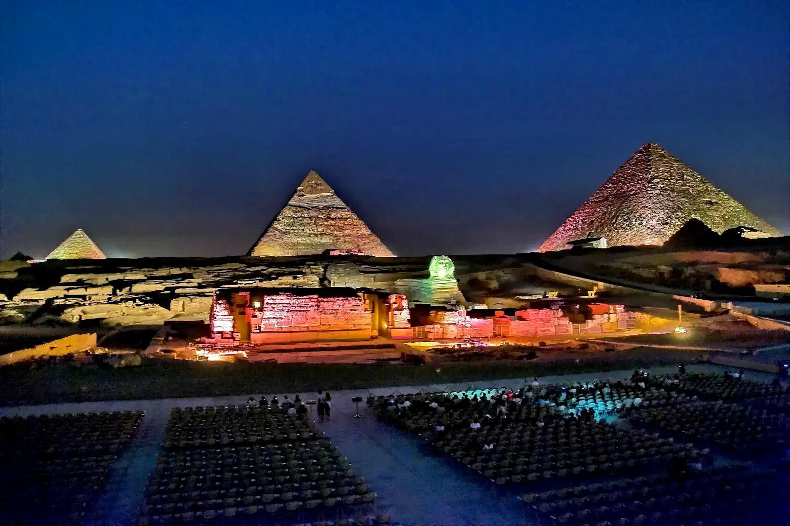 Sound and Light Show at Giza