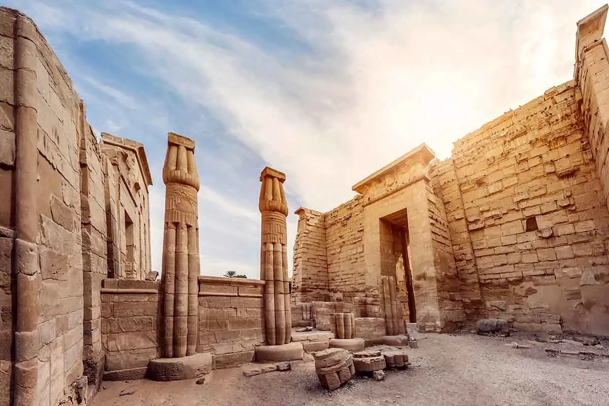 Ramesses III reliefs at Medinet Habu