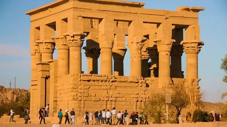 Ancient Philae Temple in Aswan