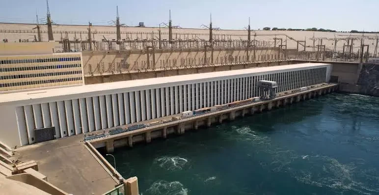 Aswan High Dam panoramic view