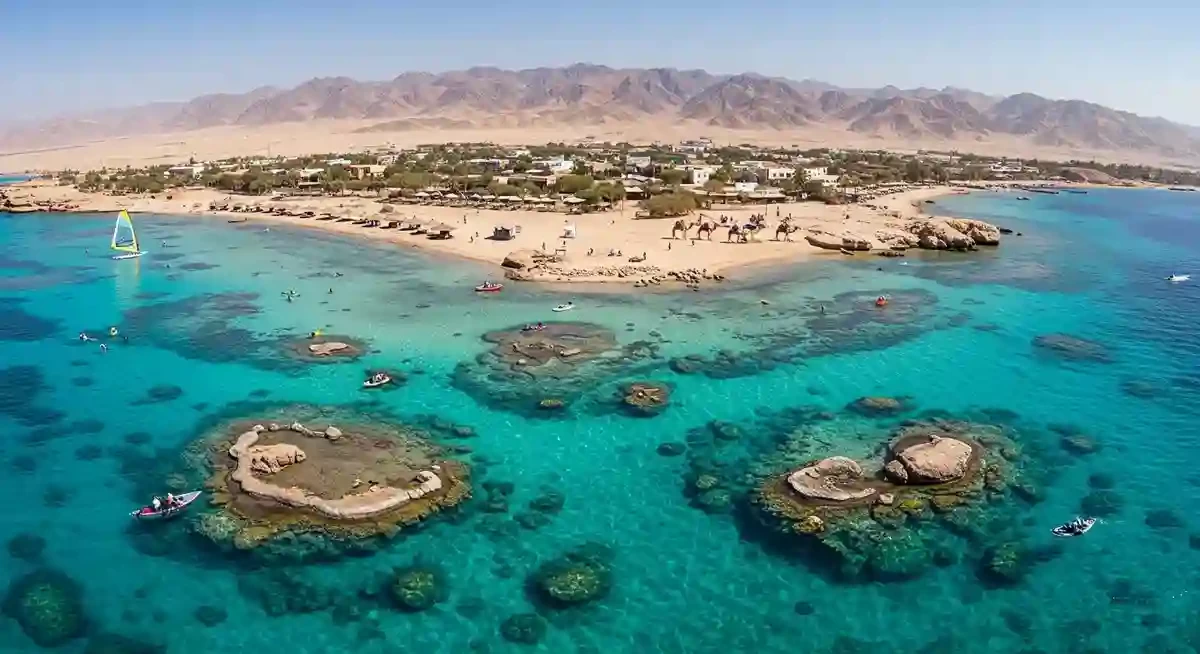 Dahab Desert Safari, Blue Hole Snorkeling, Quad Biking, and Camel Safari