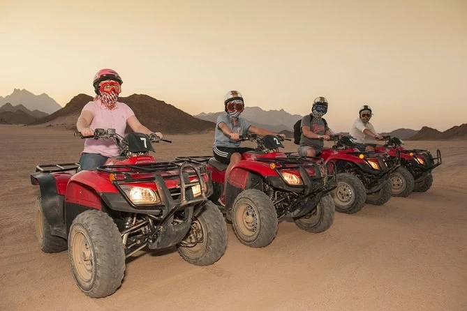 Sunset Desert Safari Trip By ATV Quad
