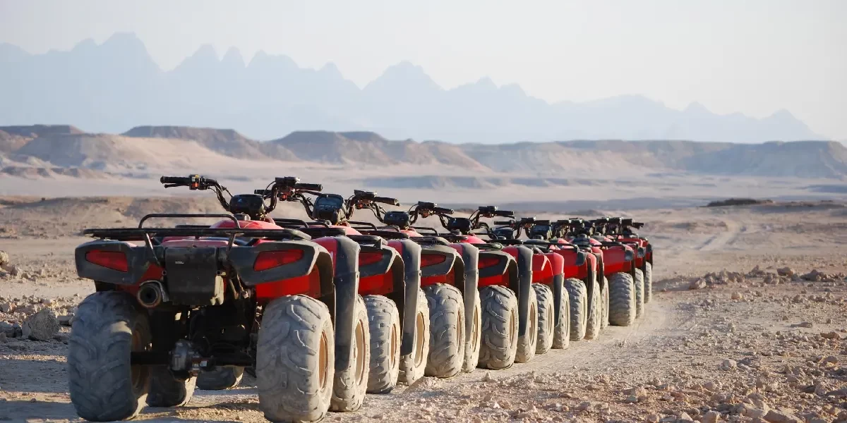Sunset Desert Safari Trip By ATV Quad