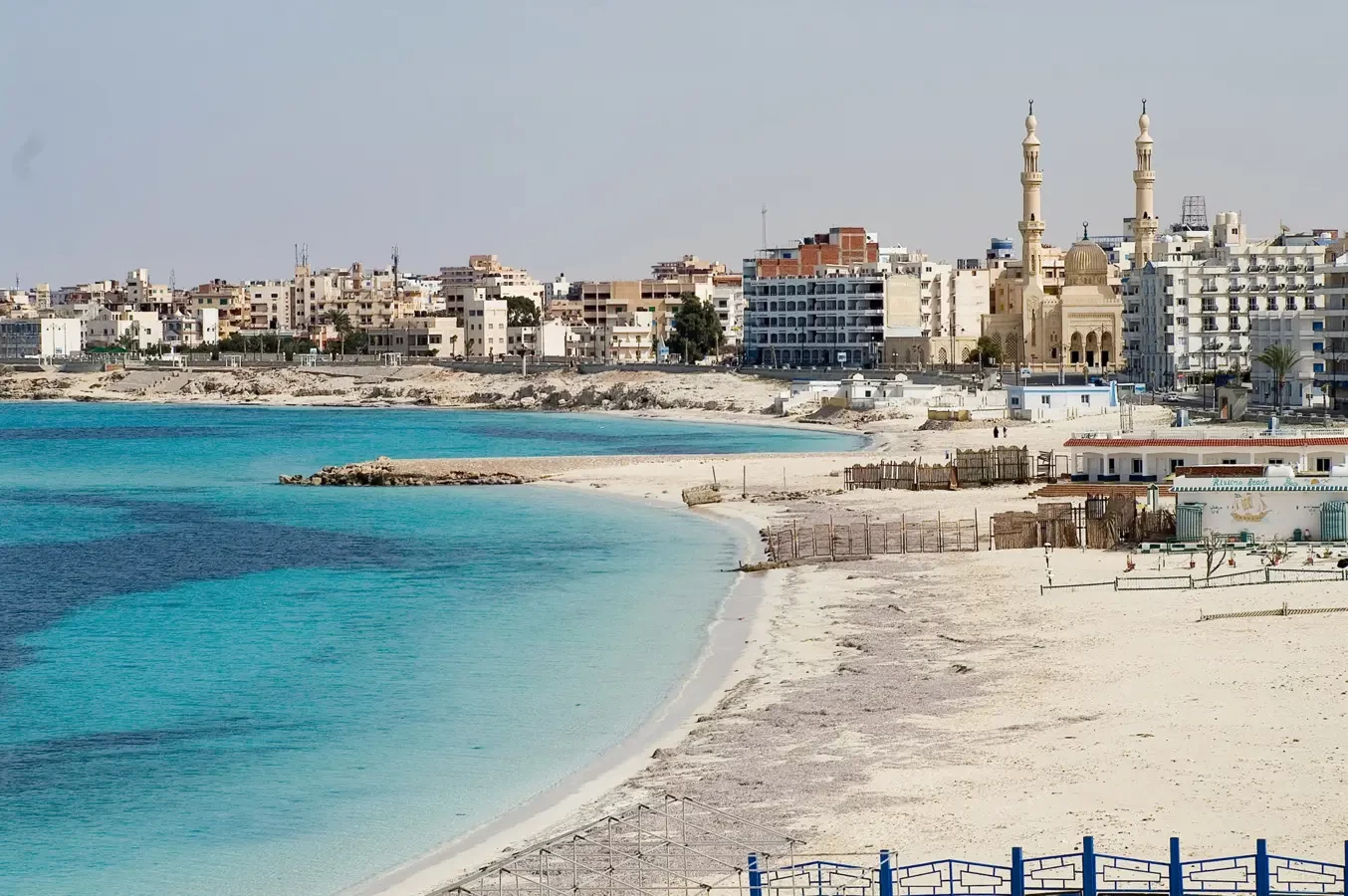 Marsa Matrouh Beach by the Mediterranean Sea