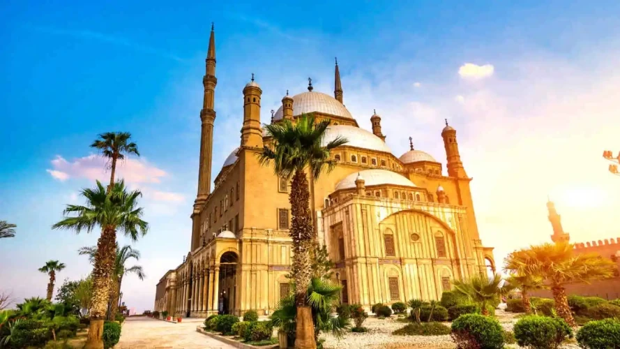 Mohamed Ali Mosque in Islamic Cairo