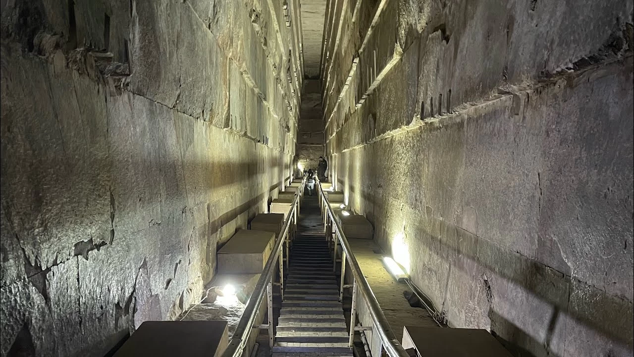 Inside the Great Pyramid of Giza