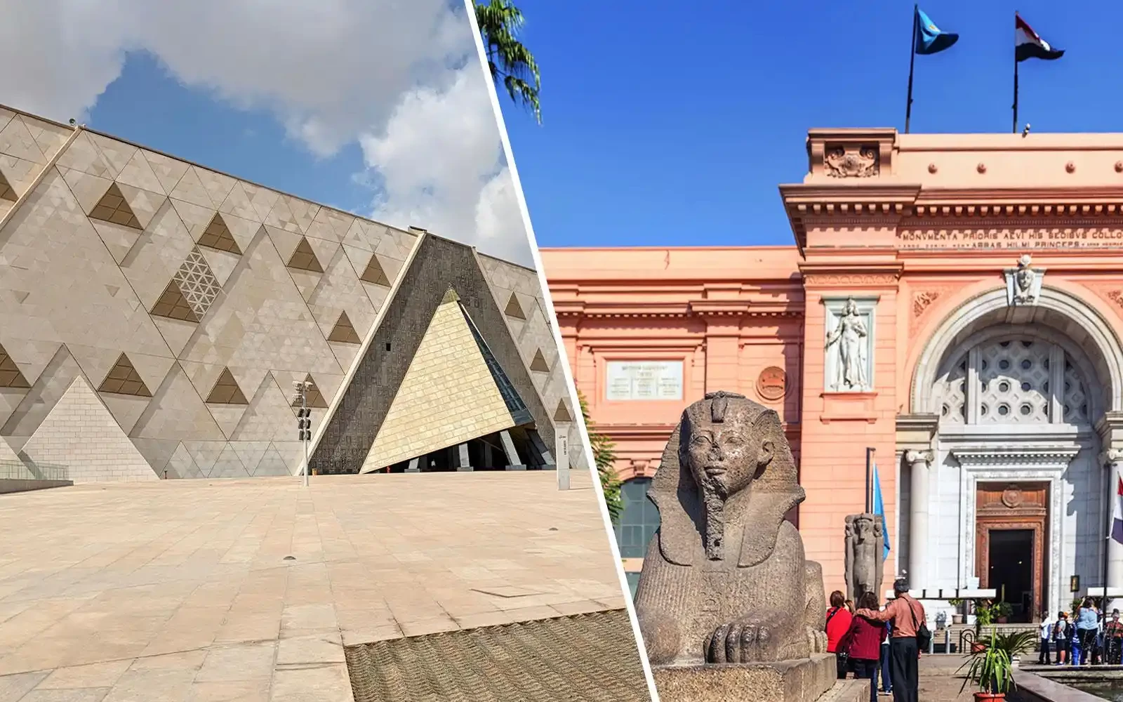 Cairo’s two ancient Egyptian landmarks