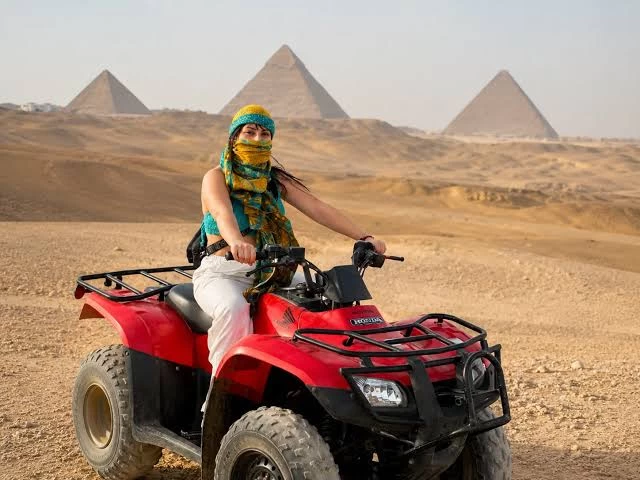 Enjoy desert quad bike rides after