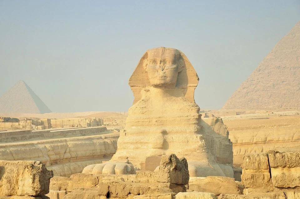Great Sphinx at Giza Egypt ancient monument