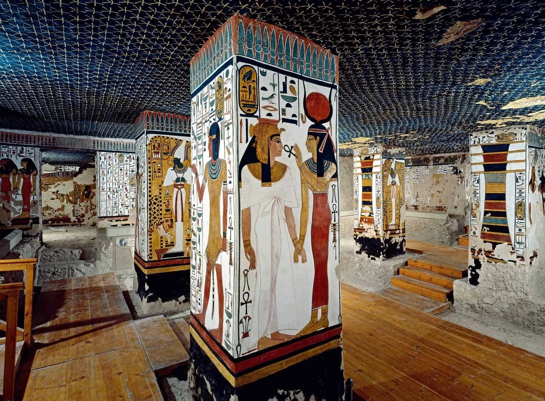Valley of Queens ancient tombs in Luxor