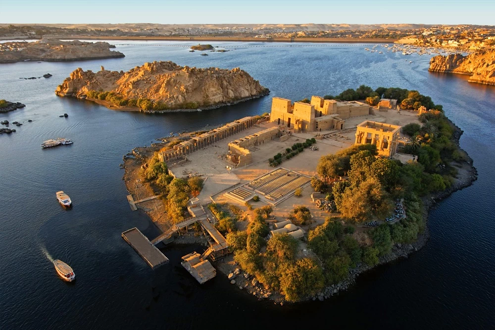 Explore Philae Temple in your private Egypt Christmas tour
