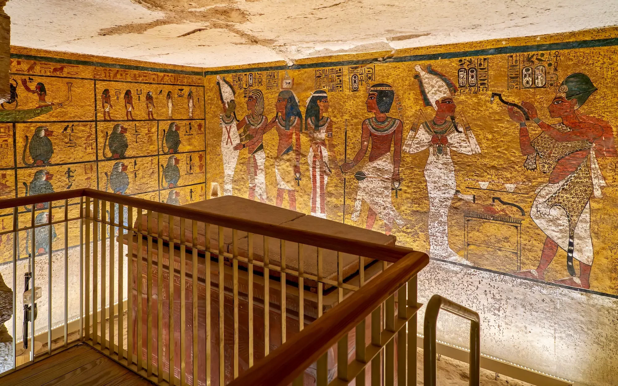 Royal tomb of Tutankhamun in Luxor, Egypt